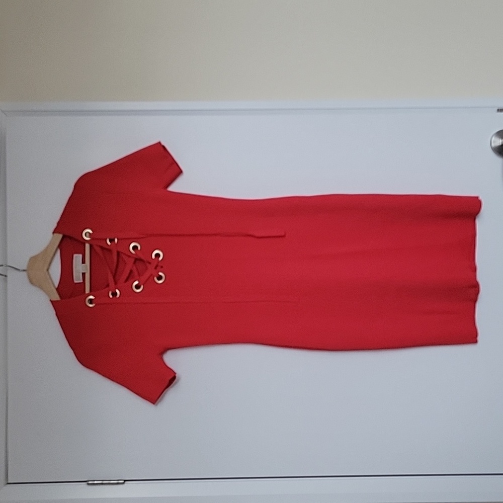 Michael Kors Rib Knit Dress, Medium